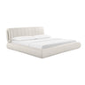 TOV Karol Cream Performance Vegan Leather Cream King Bed