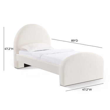 TOV Moon Cream Performance Boucle Twin Cream