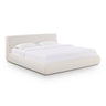 TOV Isla Cream Upcycled Performance Linen Cream King Bed