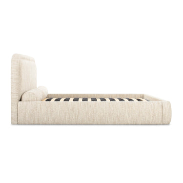 TOV Murielle Textured Performance Boucle Taupe Queen Bed