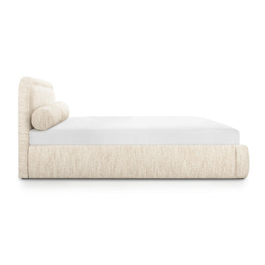 TOV Murielle Textured Performance Boucle Taupe King Bed