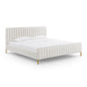 TOV Angela Upcycled Performance Linen Natural King Bed