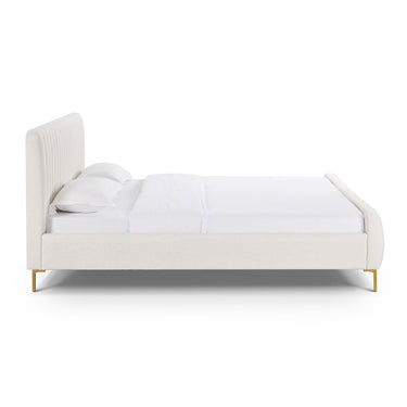 TOV Angela Upcycled Performance Linen Natural King Bed