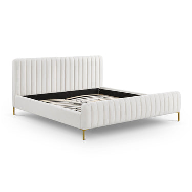 TOV Angela Upcycled Performance Linen Natural King Bed