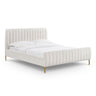 TOV Angela Upcycled Performance Linen Natural Queen Bed