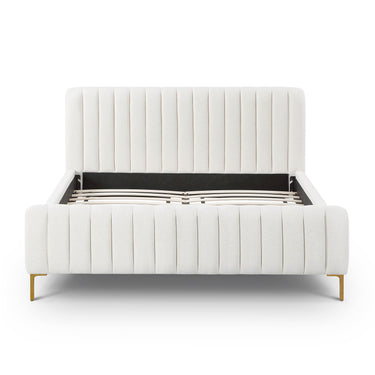 TOV Angela Upcycled Performance Linen Natural Queen Bed