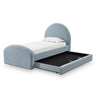 TOV Moon Chambray Blue Performance Chenille Twin Trundle Blue