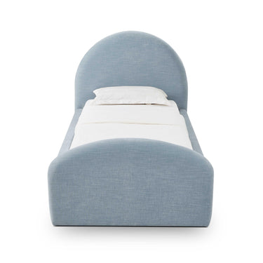 TOV Moon Chambray Blue Performance Chenille Twin Trundle Blue