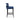 TOV Hart Performance Velvet Stool, Navy / Counter Height option, image 2