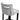 TOV Hart Performance Velvet Stool, Grey / Bar Height option, image 5