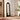TOV Tanya Black Rattan 70-inch Floor Mirror