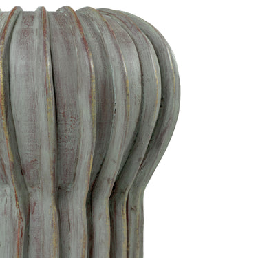 TOV Visha Grey Green Terracotta Decorative Vase, image 5