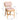 TOV Dorine Striped Performance Linen & Rattan Dining Chair, Cherry option, image 8