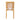 TOV Amara Rattan Performance Fabric Dining Chair