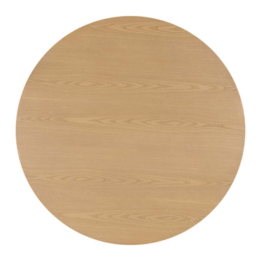 TOV Akiba 47" Natural Ash &amp; Rattan Round Dining Table Natural