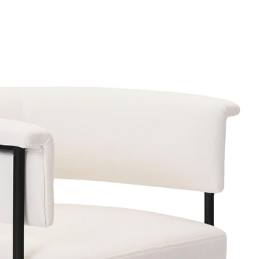 TOV Taylor Performance Linen Dining Chair Cream
