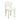 TOV Elise Performance Velvet Dining Chair Ivory
