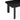 TOV Jodie  68" Black Oak Rectangular Dining Table
