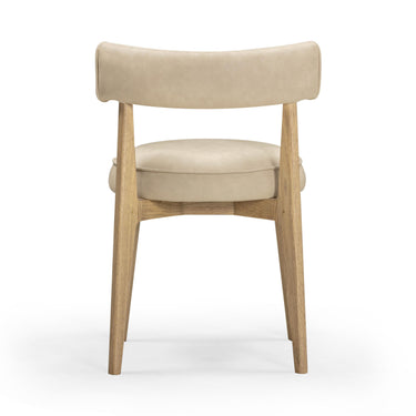 TOV Nikita Performance Vegan Leather Dining Chair Taupe