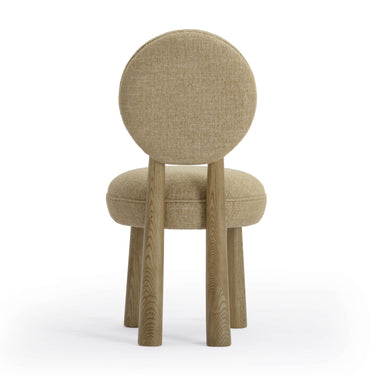 TOV Sulley Performance Basketweave Dining Chair Honey