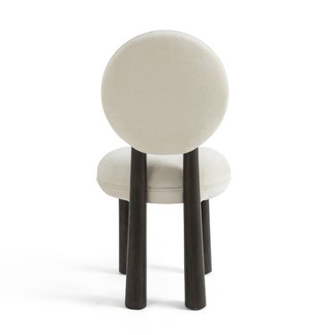 TOV Sulley Cream Performance Chenille Dining Chair Cream