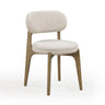 TOV Carnation Performance Fabric Dining Chair Cream