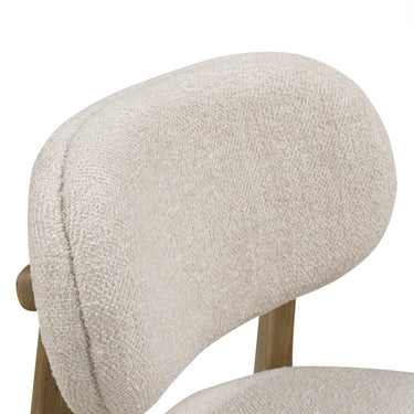 TOV Carnation Performance Fabric Dining Chair Cream