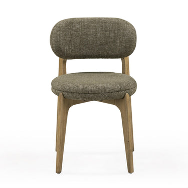 TOV Carnation Performance Fabric Dining Chair Forest Green