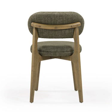 TOV Carnation Performance Fabric Dining Chair Forest Green