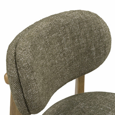TOV Carnation Performance Fabric Dining Chair Forest Green