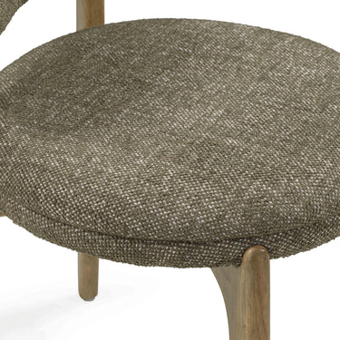 TOV Carnation Performance Fabric Dining Chair Forest Green