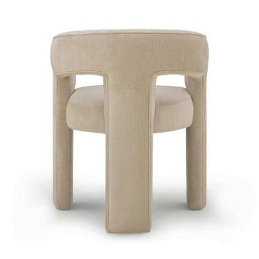 TOV Malone Performance Chenille Dining Chair Taupe