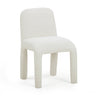TOV Georgia Performance Chenille Dining Chair Cream