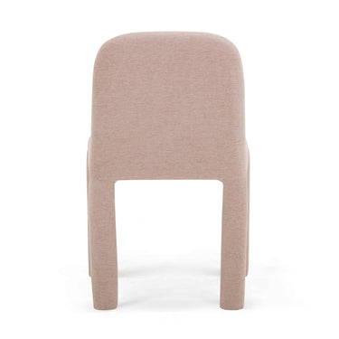 TOV Georgia Performance Chenille Dining Chair Light Pink