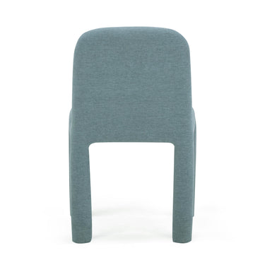 TOV Georgia Performance Chenille Dining Chair Light Blue