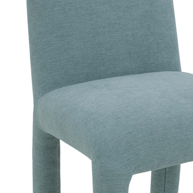 TOV Georgia Performance Chenille Dining Chair Light Blue