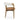 TOV Vina Cognac Performance Vegan Leather and Cream Textured Weave Dining Chair Cognac, Cream