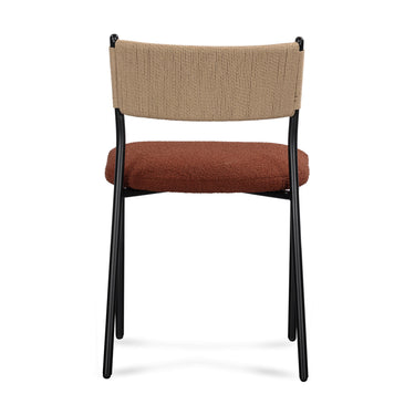 TOV Celine Performance Boucle Dining Chair - Set of 2 Maroon
