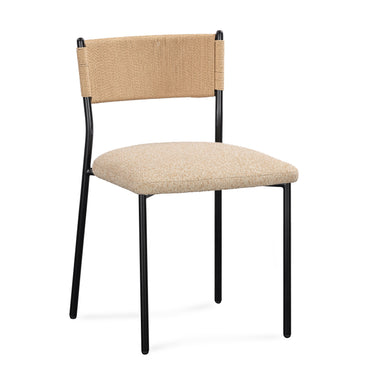 TOV Celine Performance Boucle Dining Chair - Set of 2 Tan