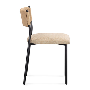 TOV Celine Performance Boucle Dining Chair - Set of 2 Tan