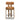 TOV Odessa Performance Vegan Leather Counter Stool, Brown option, image 1