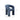 TOV Malone Performance Chenille Dining Chair, Blue Denim option, image 7