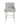 TOV Beatrix Pleated Performance Velvet Stool, Light Grey / Counter Height option, image 3