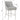 TOV Beatrix Pleated Performance Velvet Stool, Light Grey / Counter Height option, image 6