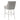 TOV Beatrix Pleated Performance Velvet Stool, Light Grey / Bar Height option, image 4