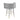 TOV Betty Performance Velvet Stool, Grey / Counter Height option, image 4