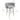 TOV Betty Performance Velvet Stool, Grey / Counter Height option, image 6