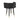 TOV Betty Performance Velvet Stool, Black / Counter Height option, image 4