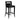 TOV Hart Performance Velvet Stool, Black / Counter Height option, image 1