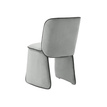 TOV Kinsley Performance Fabric Dining Chair Grey - ON FINAL SALE